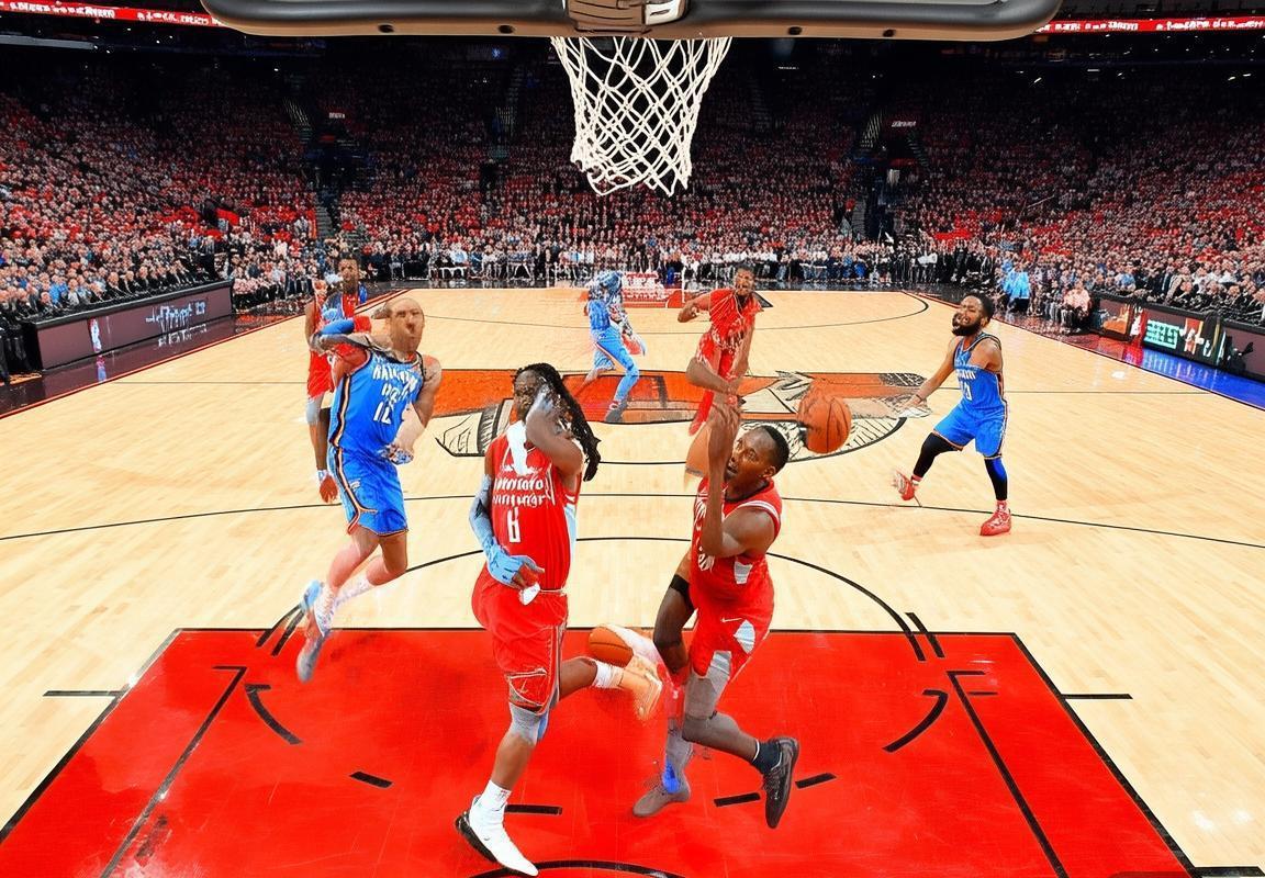 2018-2019NBA火箭对雷霆巅峰对决回顾：火花四溅的西部风云